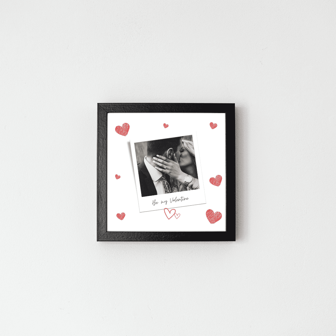 Personalised Photo Love Heart Valentine's Day Card | For couples, husband, wife, girlfriend, or boyfriend - Image 3