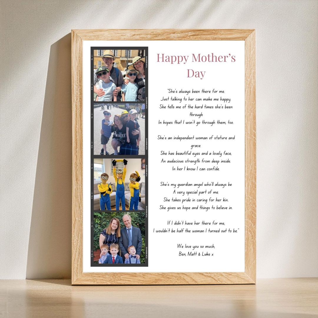 Mother's Day Poem Wall Art
