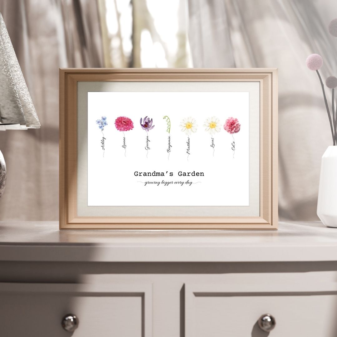 Grandma's Garden - Wall Art Keepsake - Image 2