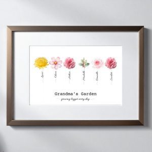 Grandma's Garden - Wall Art Keepsake