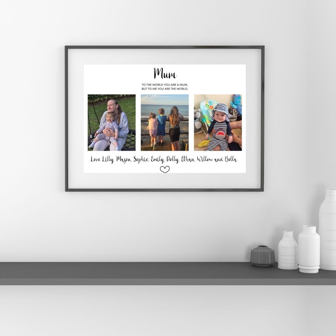 Mum you are my World - Wall Art - Image 2