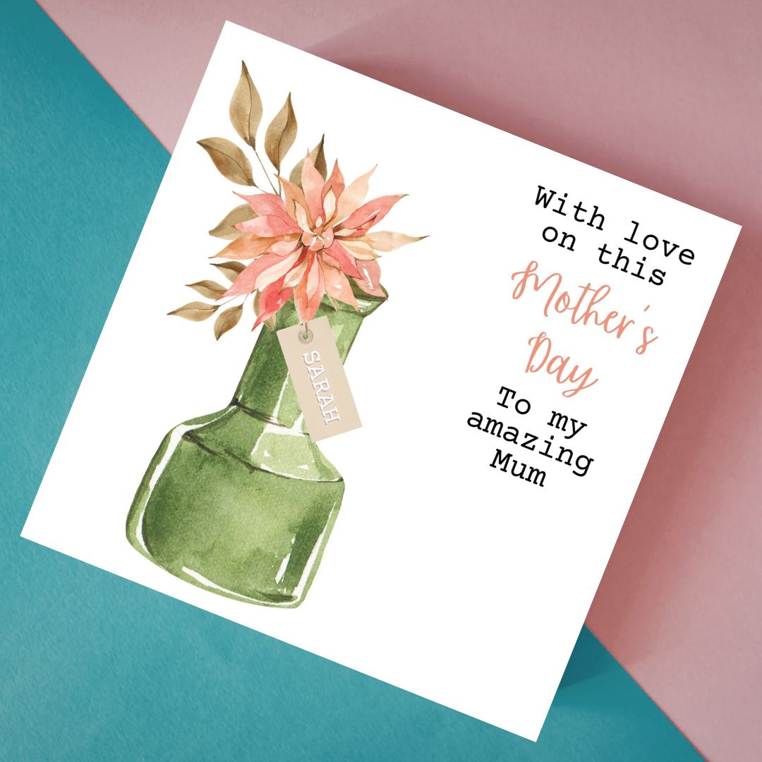 Mothers Day Floral Card - Image 2