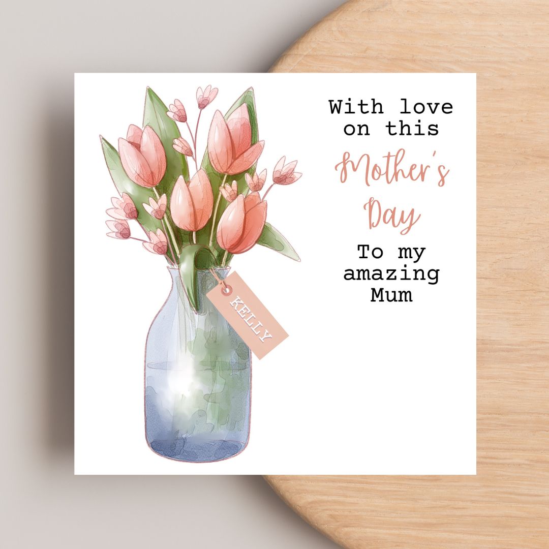 Mothers Day Floral Card